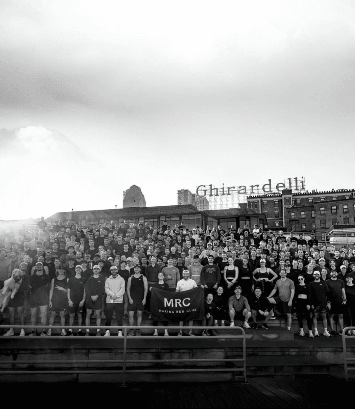 Marina Run Club members
